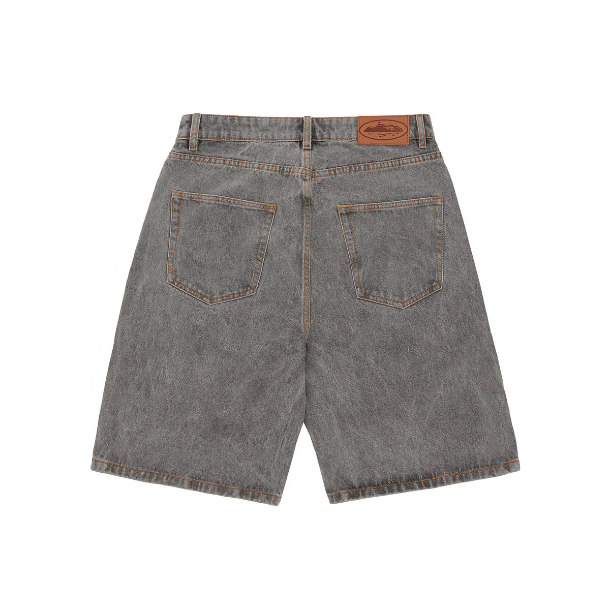 Short Corteiz Island Baggy Denim (Grey)