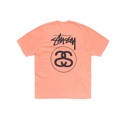 Polera Stussy Stock Link Pigment Dyed