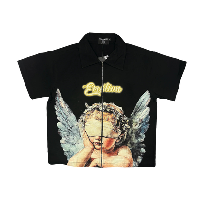 Camisa Zip Mixed Emotions