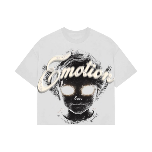 Polera Mixed Emotions White Pearl Cropped