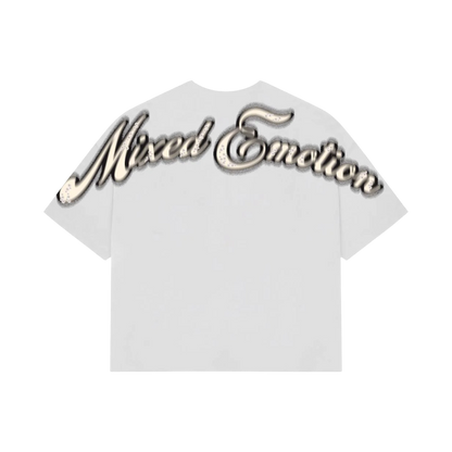 Polera Mixed Emotions White Pearl Cropped