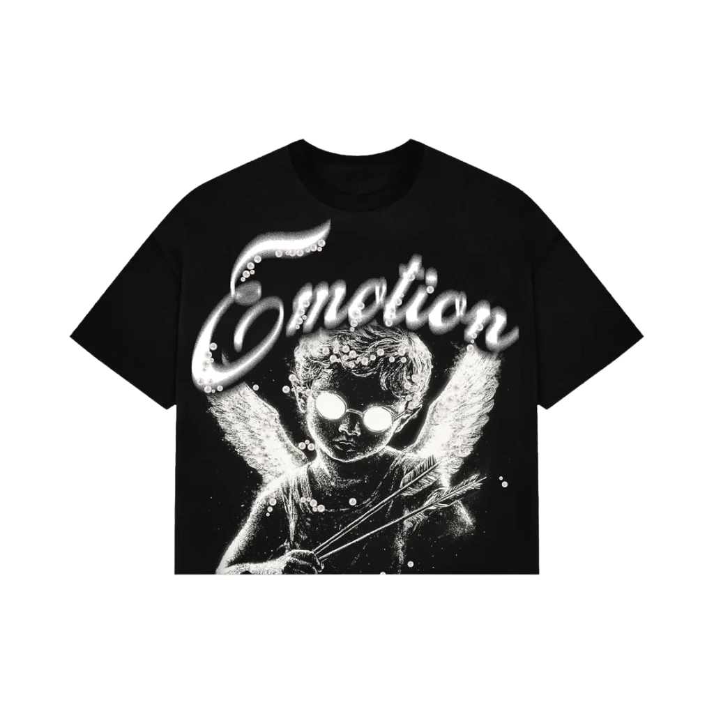 Polera Mixed Emotions Black Pearl Cropped