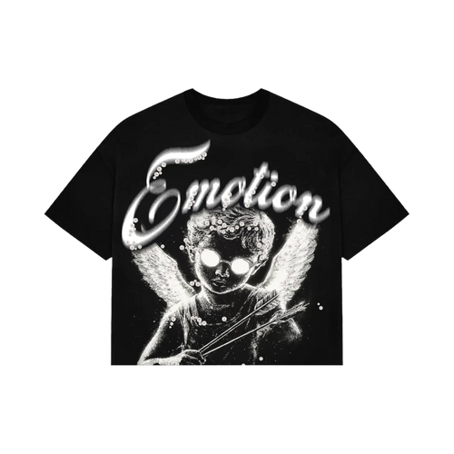 Polera Mixed Emotions Black Pearl Cropped