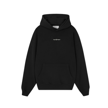 Poleron Nude Project Cherry Logo (Negro)