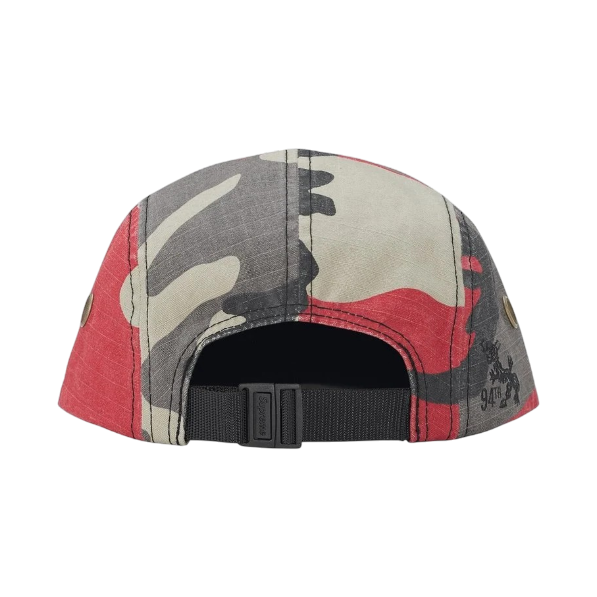 Gorro Supreme Military Camp SS26 (Red Camo)