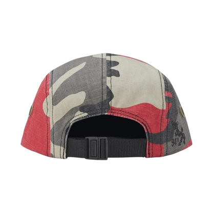 Gorro Supreme Military Camp SS26 (Red Camo)