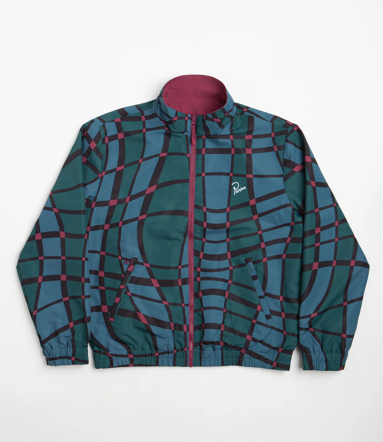 Chaqueta Parra Squared Waves Pattern