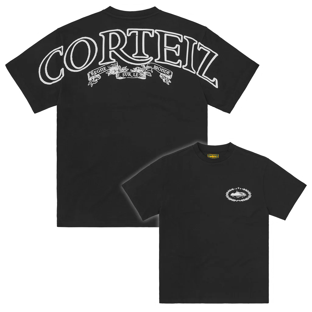 ROYALE HEAVYWEIGHT TEE [BLACK]