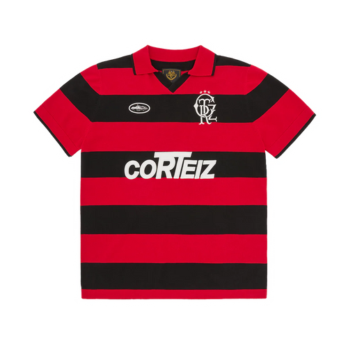 STRIPED KNIT JERSEY [RED]