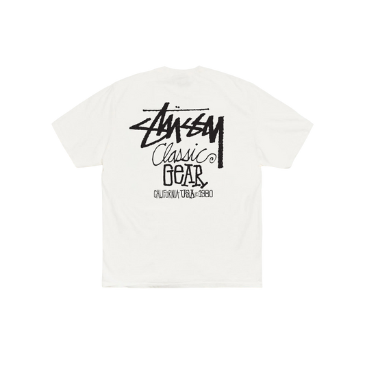 Polera Stussy Classic Gear (Natural)