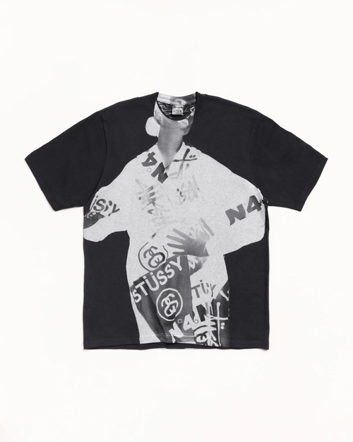 Polera Stussy Paris Tee (Black)