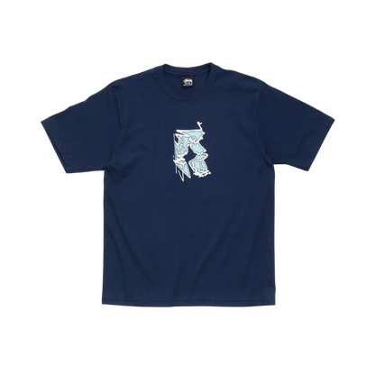 Polera Stussy Smooth Sk8 (Navy)