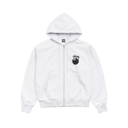 Poleron Stussy 8 Ball Zip (Ash Heater)