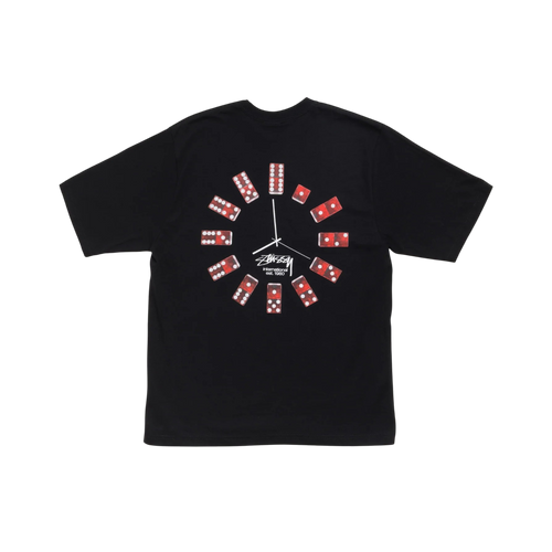 Polera Stussy Dice Clock (Black)
