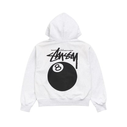 Poleron Stussy 8 Ball Zip (Ash Heater)