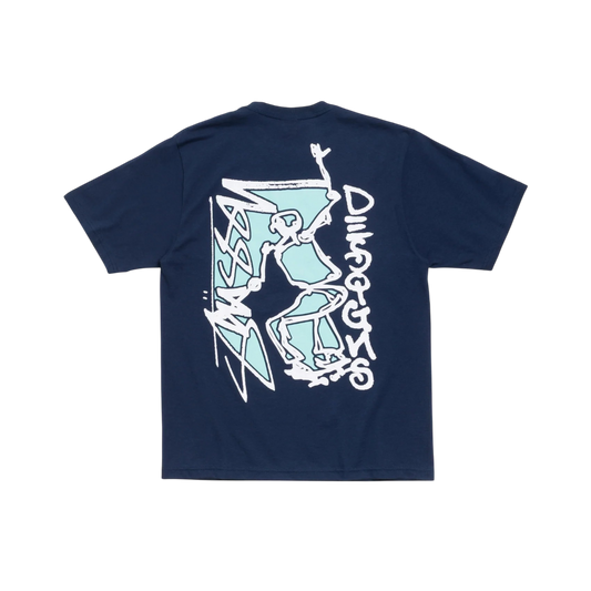 Polera Stussy Smooth Sk8 (Navy)