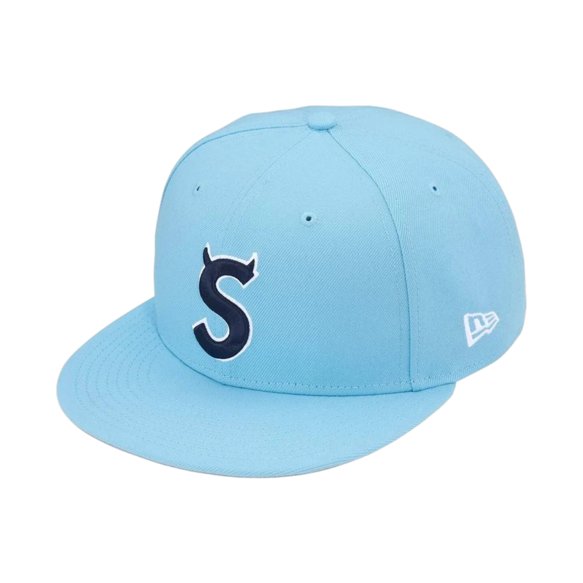 Snapback Supreme x New Era Devil S Logo (Blue) – 247 STORE