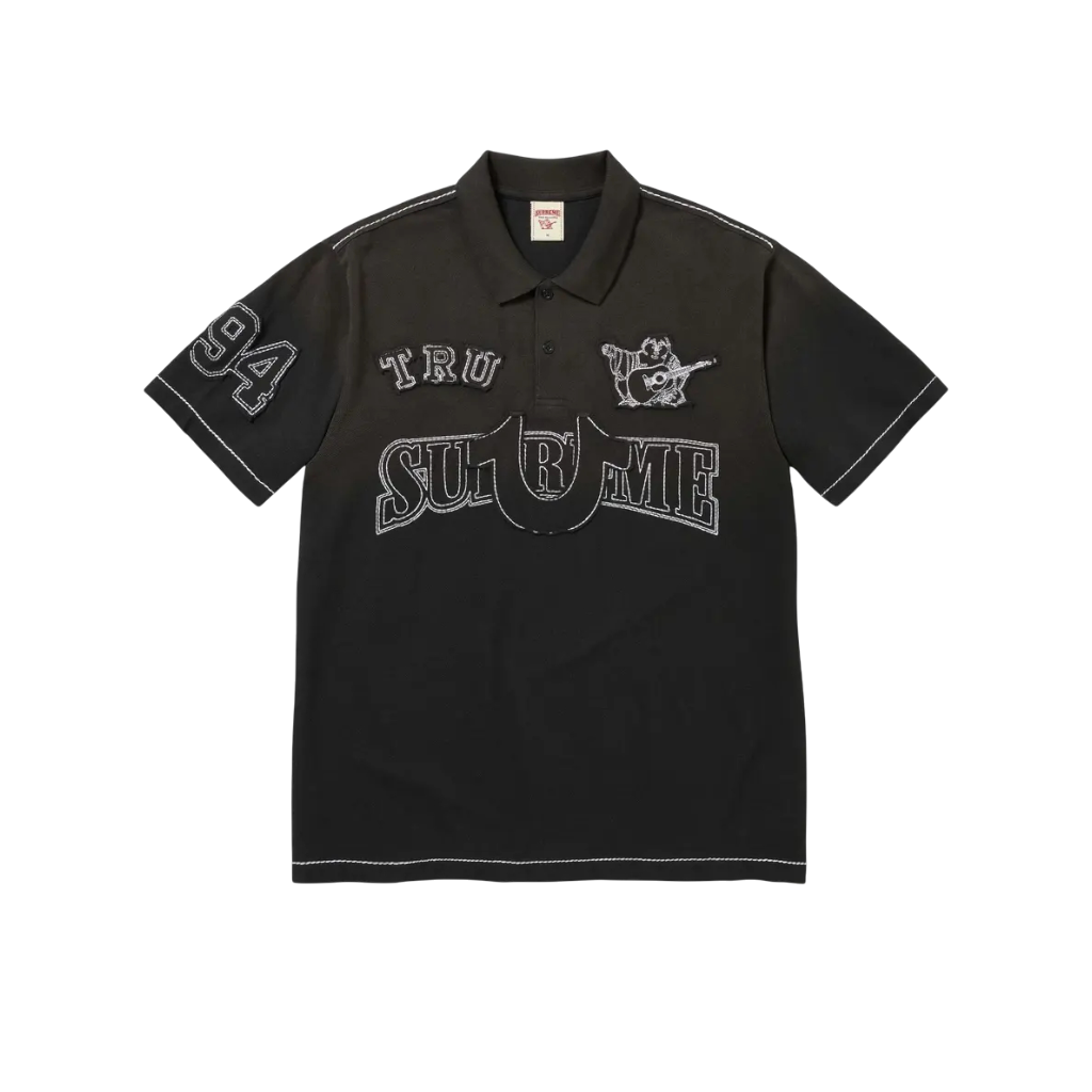 Polera Polo Supreme x True Religion Applique