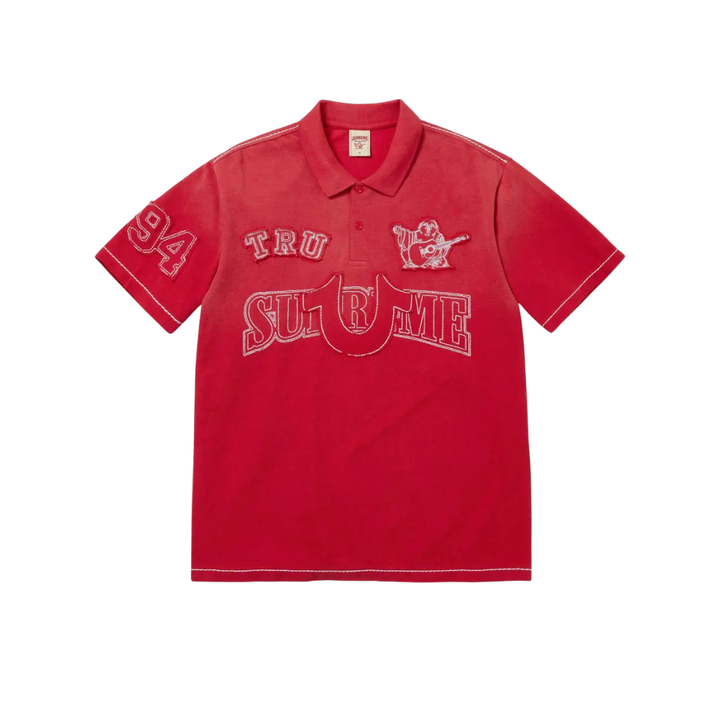 Polera Polo Supreme x True Religion Applique