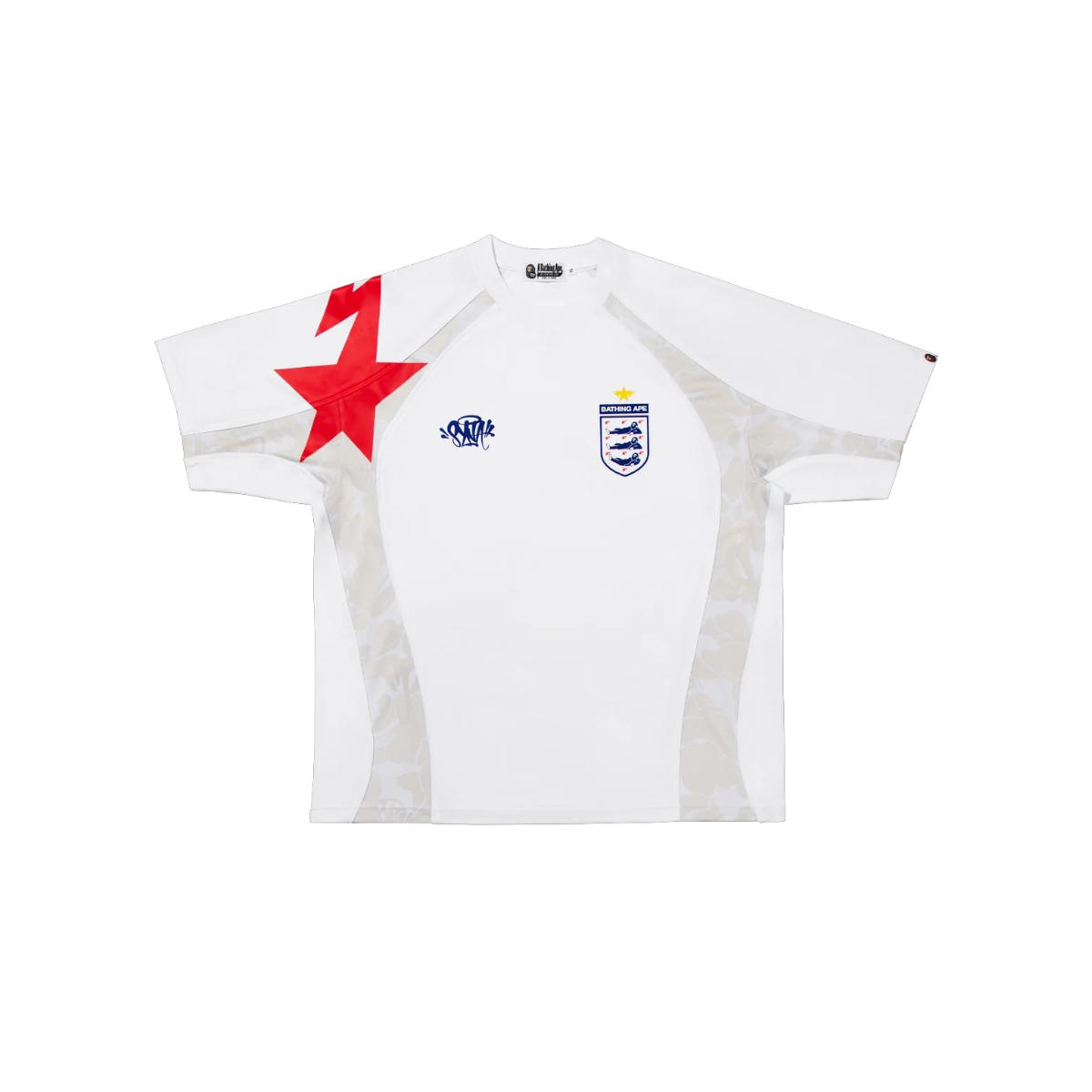 Camiseta Bape x Syna x Spotify Football Top