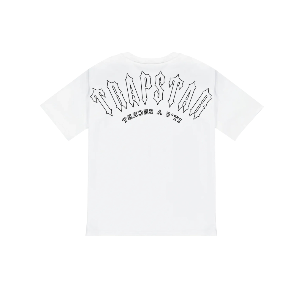 Polera Trapstar Flying Birds White