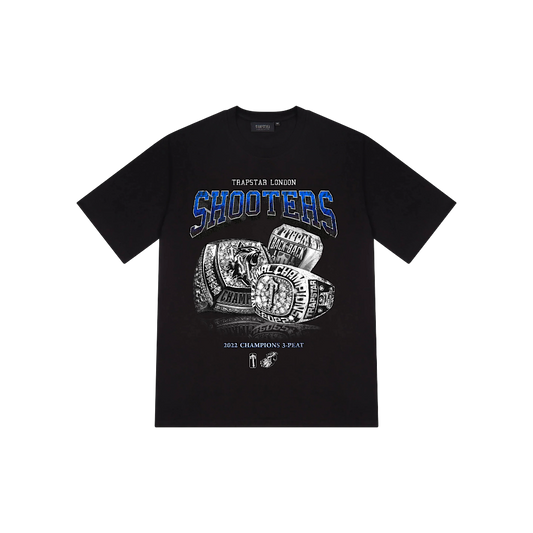 Polera Trapstar Three-Peat Champions Blue