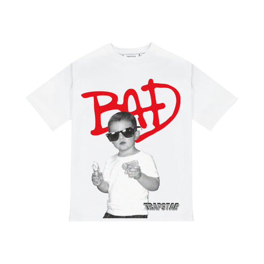 Polera Trapstar Bad Tee White