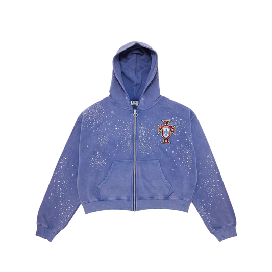 Hoodie Valley Dreams Sea Cluster Zip Up