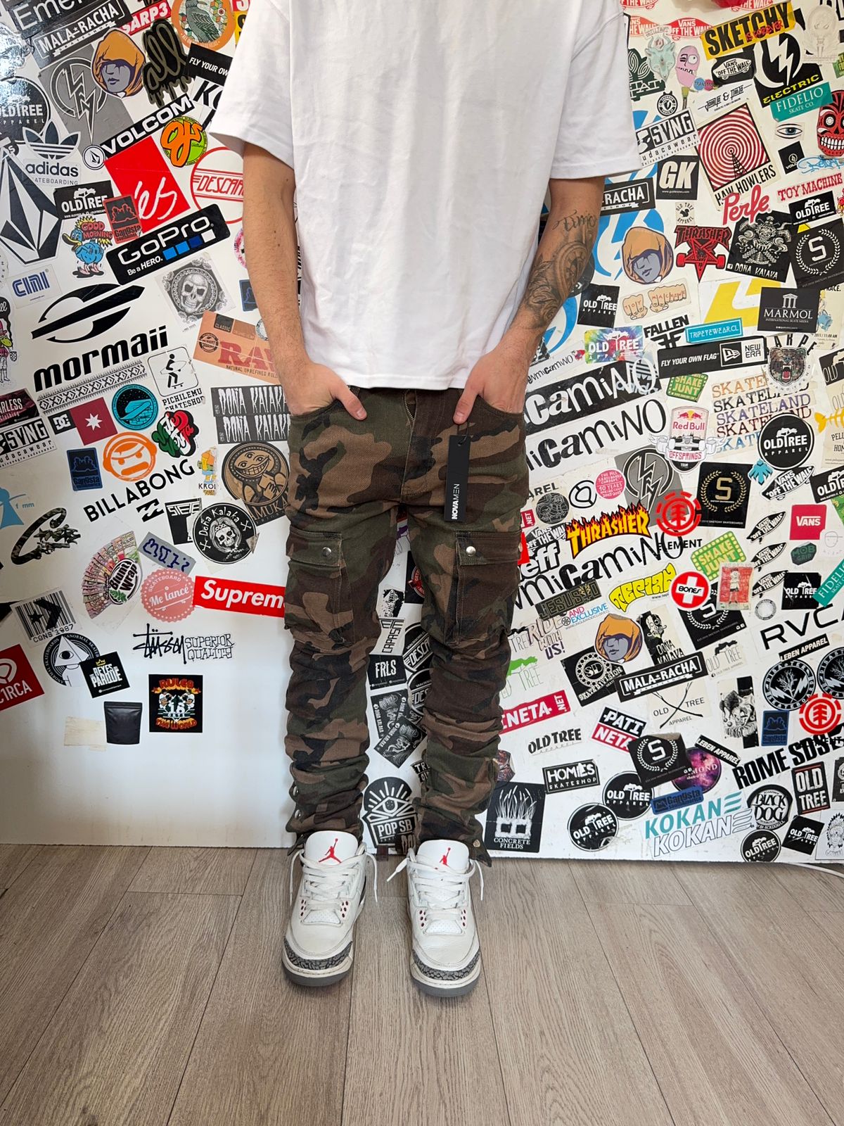 Skinny Jeans Camo Out