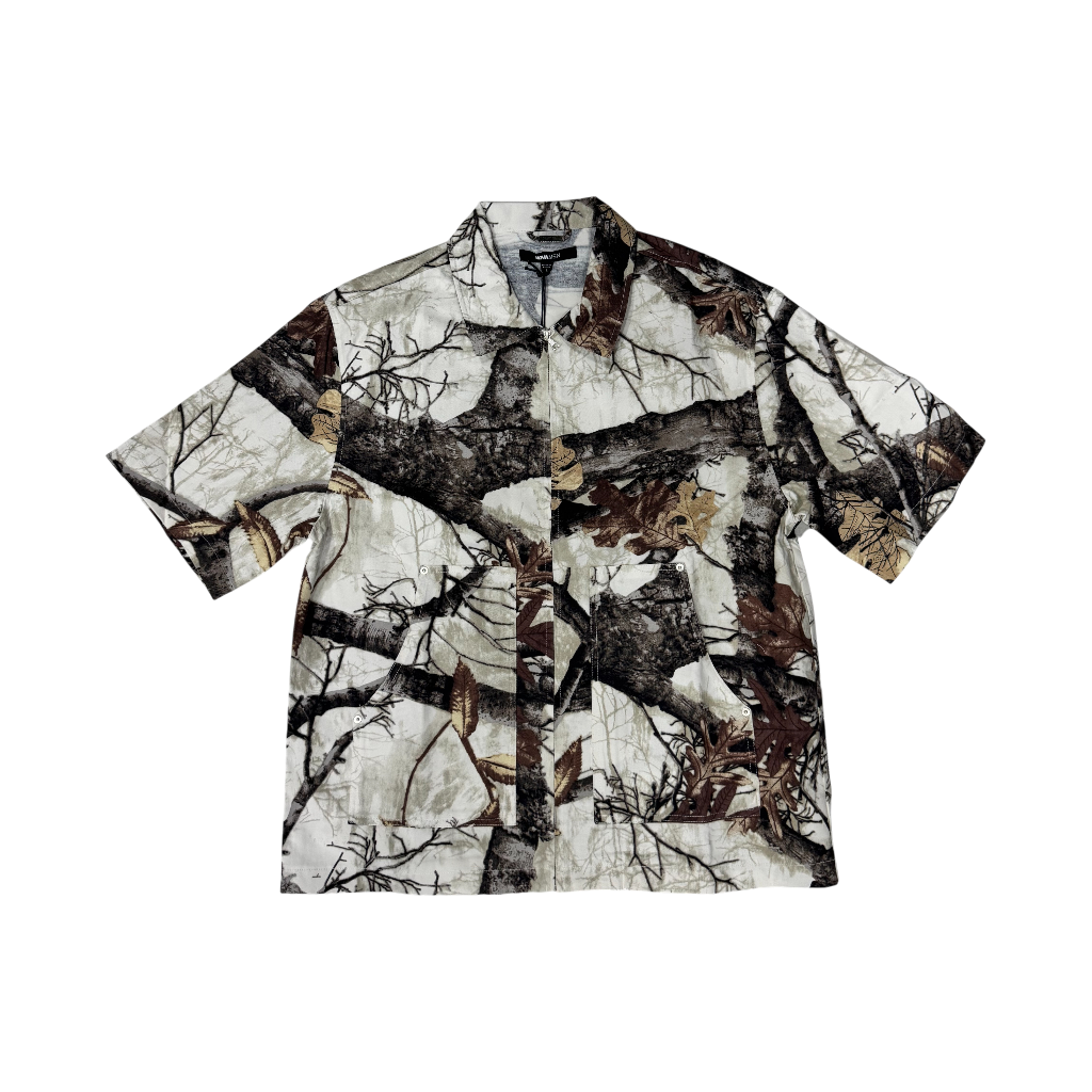 Camisa Zip Camo