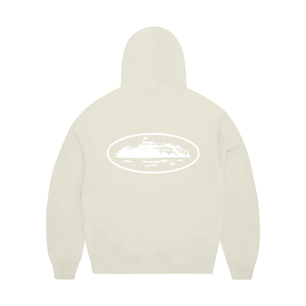 Island Puff Zip Hoodie Crtz (Off White)