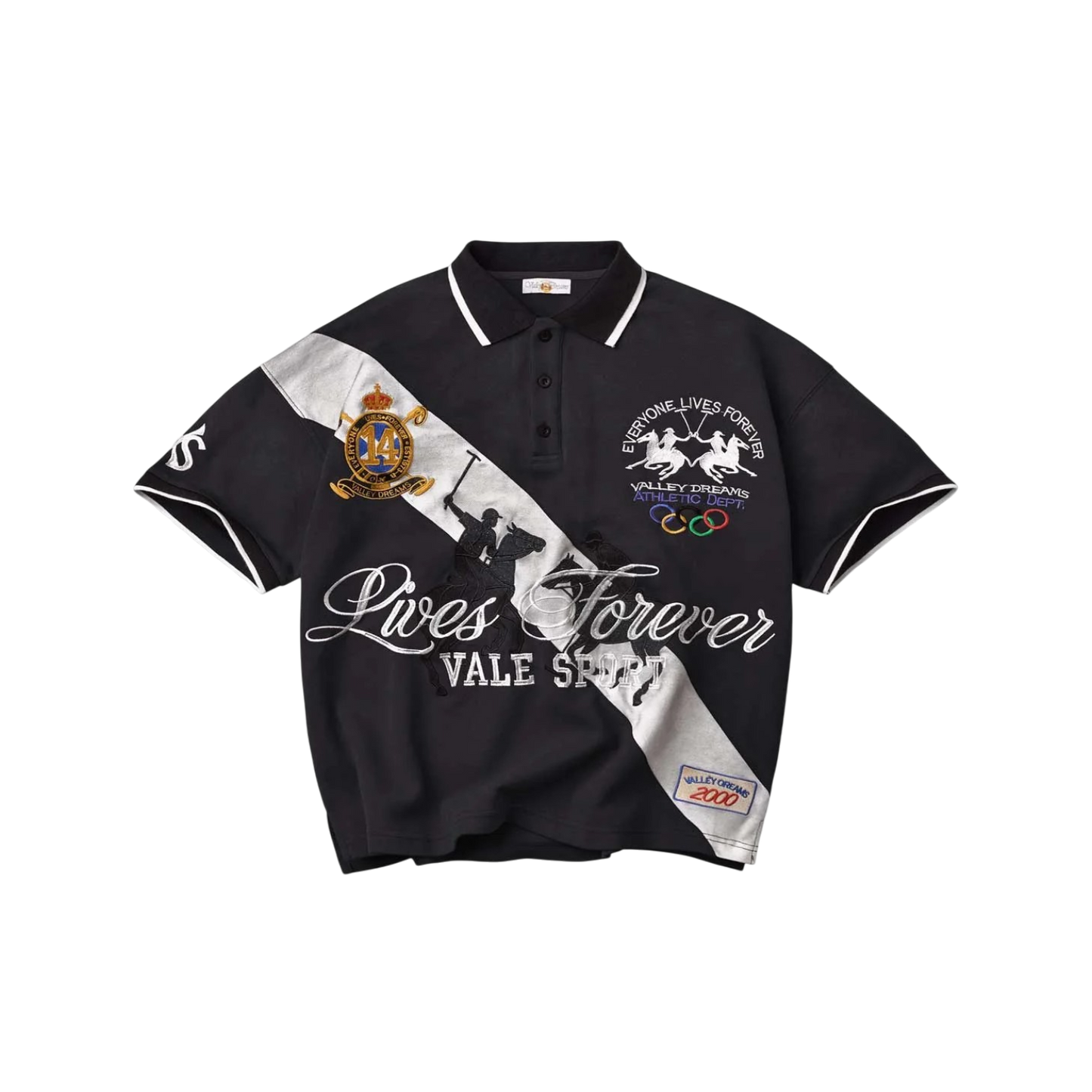 Polera Vale Forever Panda Polo